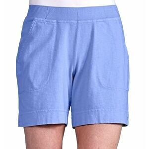 Fresh Produce Shorts 100% Cotton Jersey Peri Blue Size Large